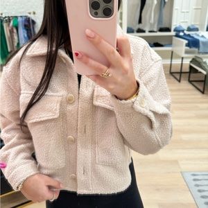 H&M wool Sherpa coat